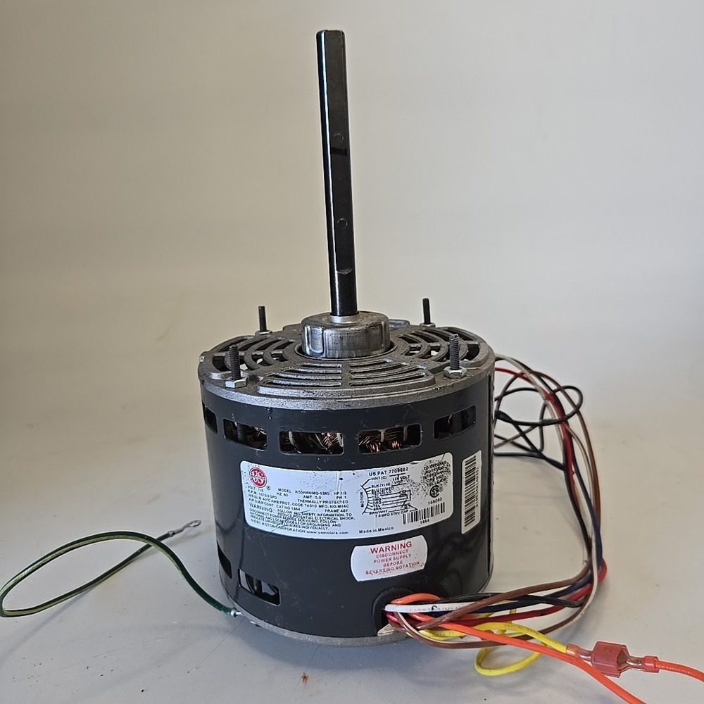 US Motors Direct Drive Motor 1/3 Hp K55BWNMG-1245 PH1, 1075 RPM 3 Speed 115 V